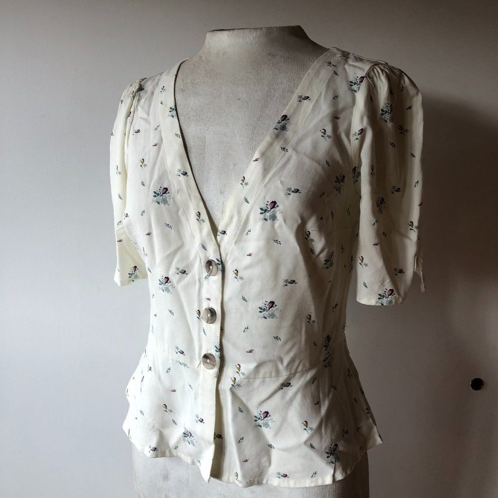 Urban Outfitters Floral Blouse